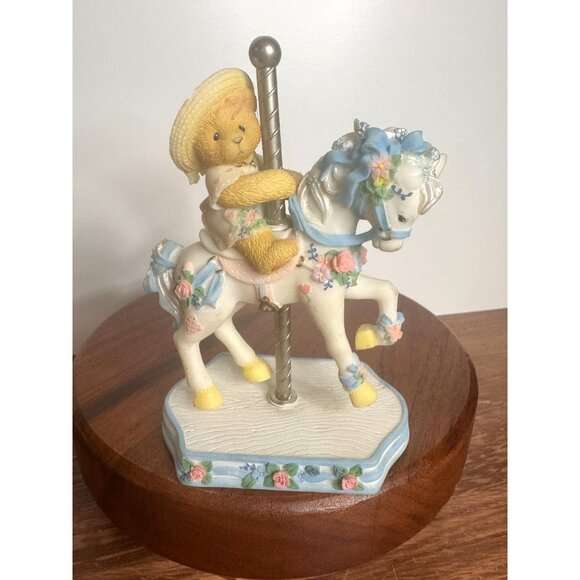 Cherished Teddies “Virginia – It’s So Merry Going ’Round With You” Carousel Figu - Picture 1 of 7
